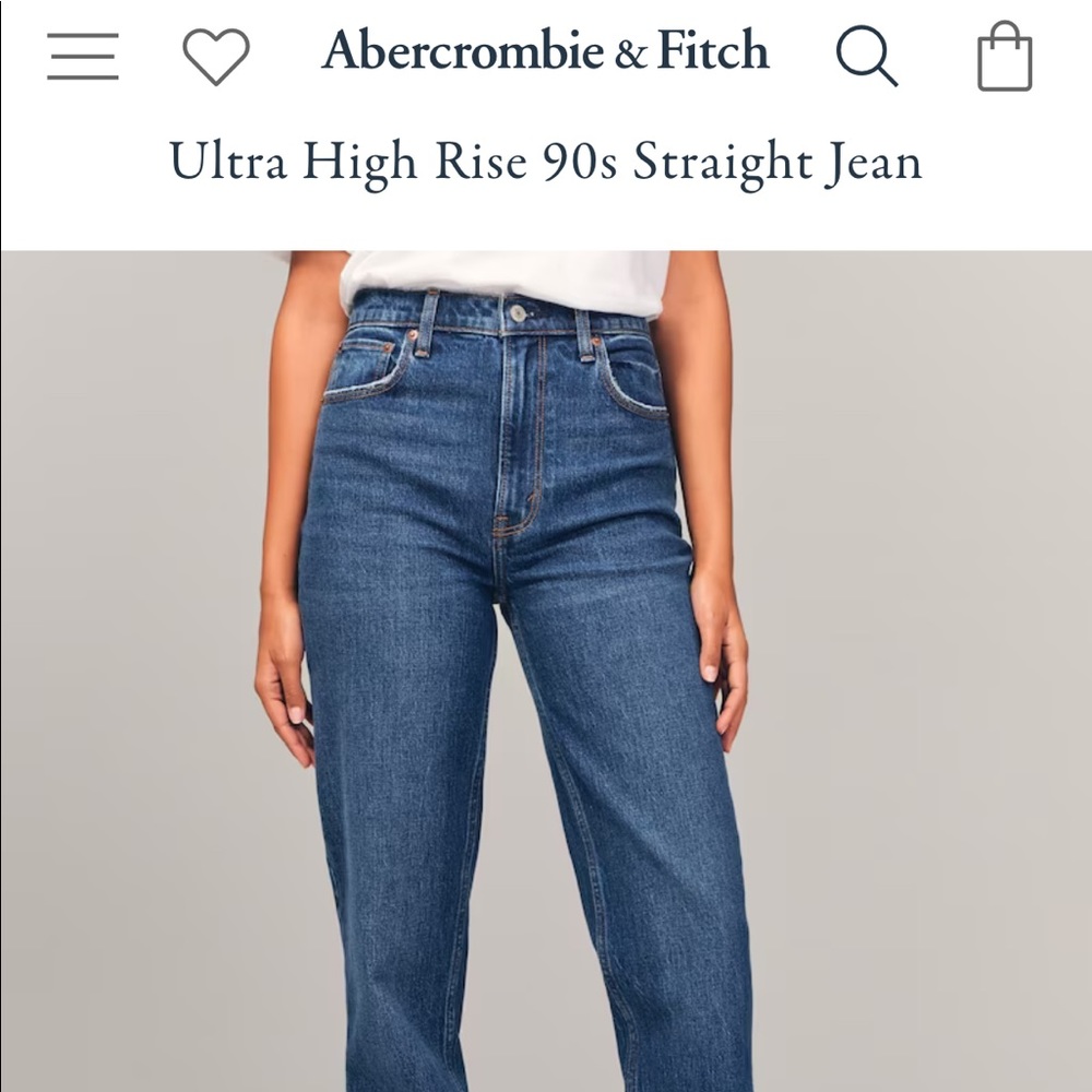 Abercrombie and Fitch Straight Jeans
